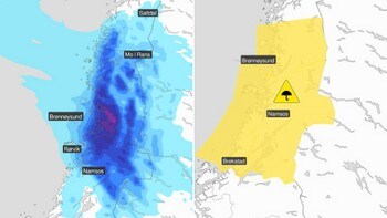 Våt helg på Helgeland