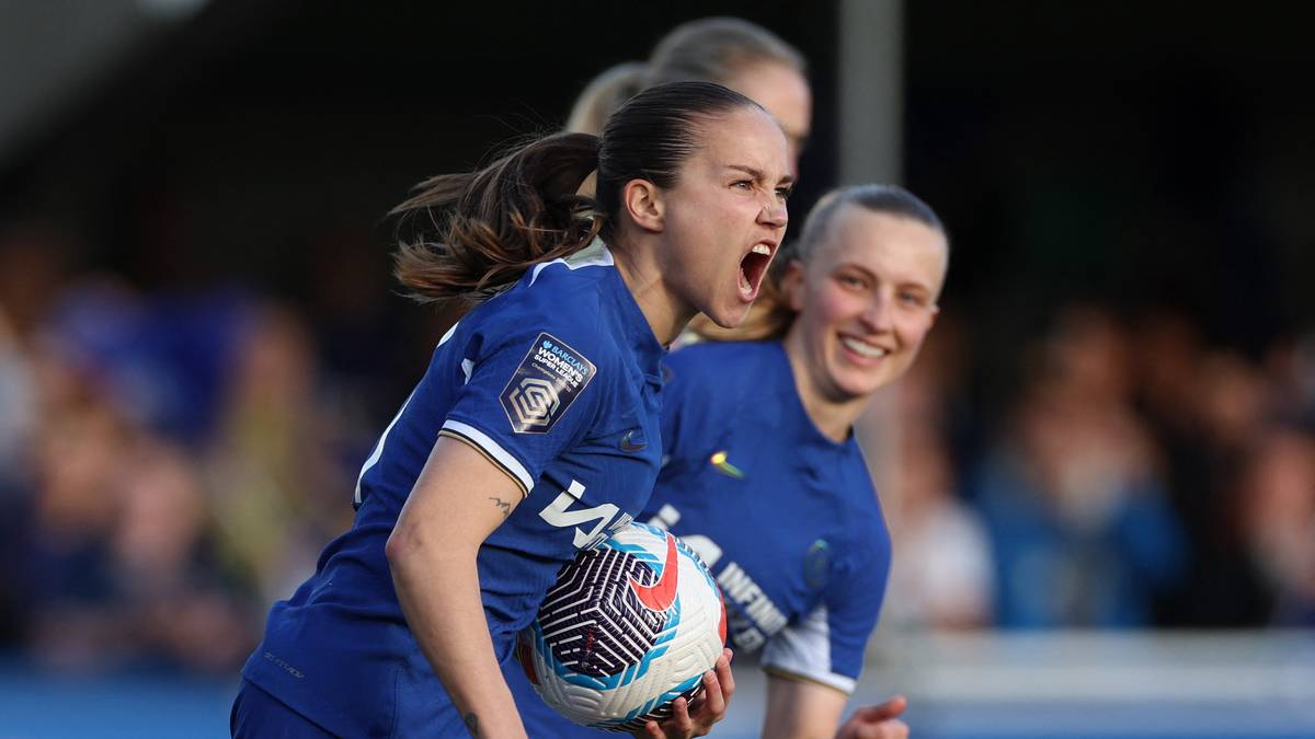 Guro Reiten med måldobbel da Chelsea herjet