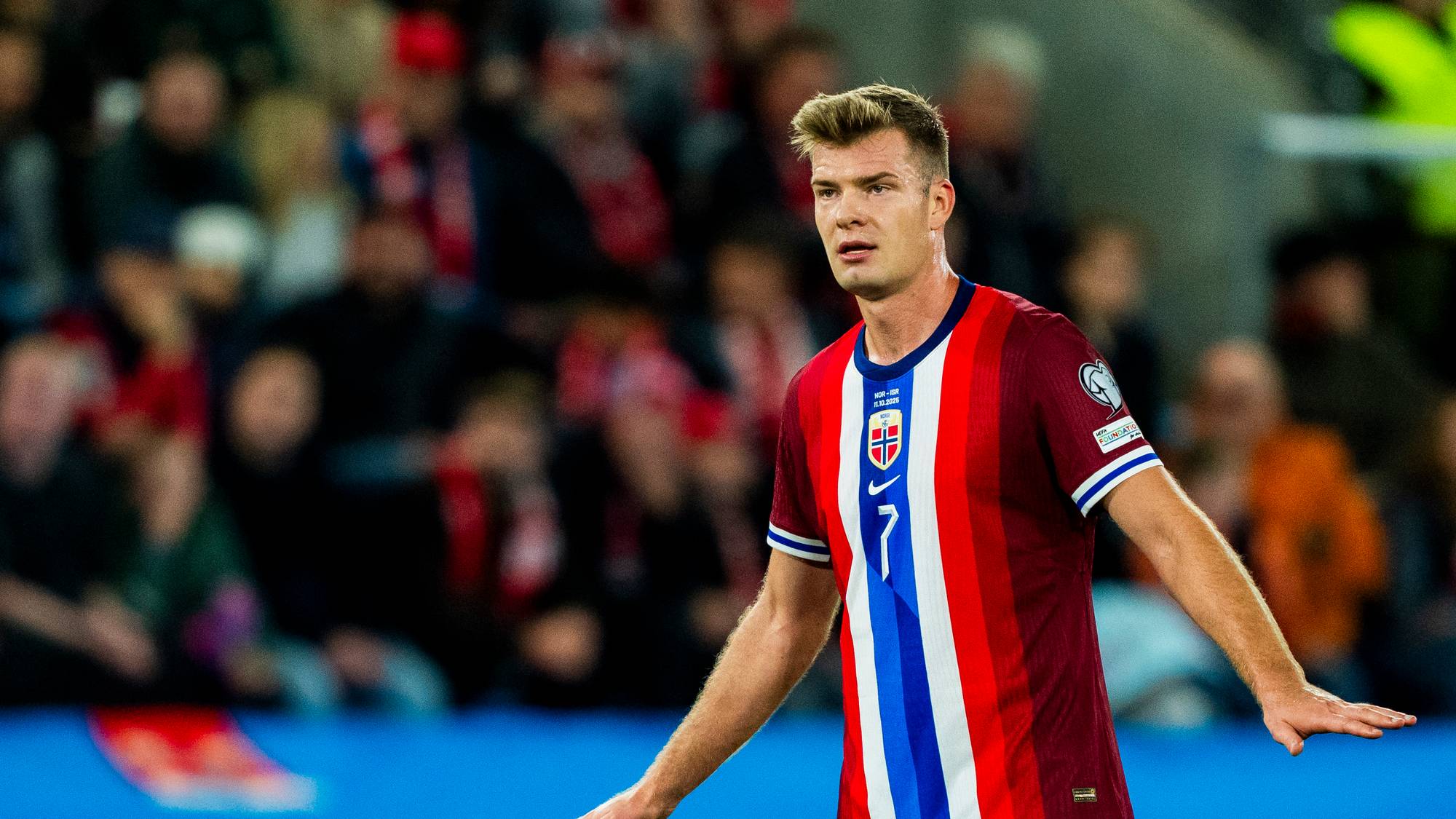 Noreg-profil Alexander Sørloth varslar plan for Ståle Solbakken ...