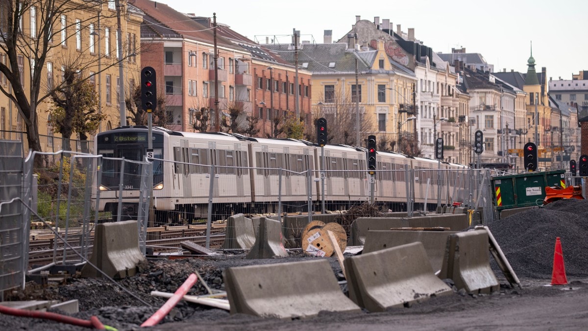 Tøffe tider i vente for T-banereisande: – Det vondaste året blir neste år