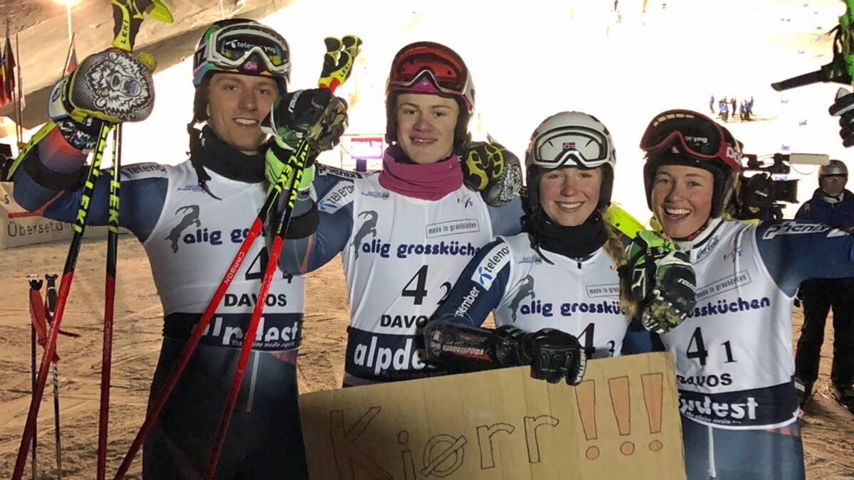 Alpint: Norsk lagsølv i junior-VM