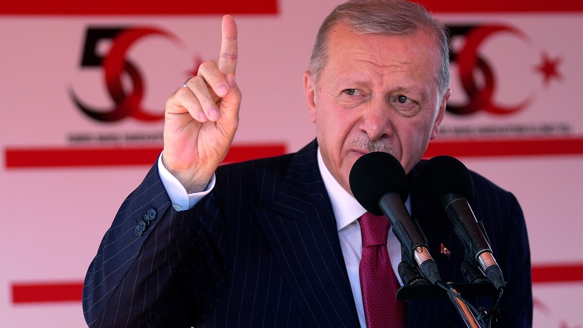 Erdogan: Tyrkia vil kunne gå inn i Israel for å hjelpe palestinerne