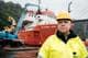 Foto: Simon Elias Vik Bogen / NRK Hans Jørgen Fedog, verftsdirektør på Green Yard Feda