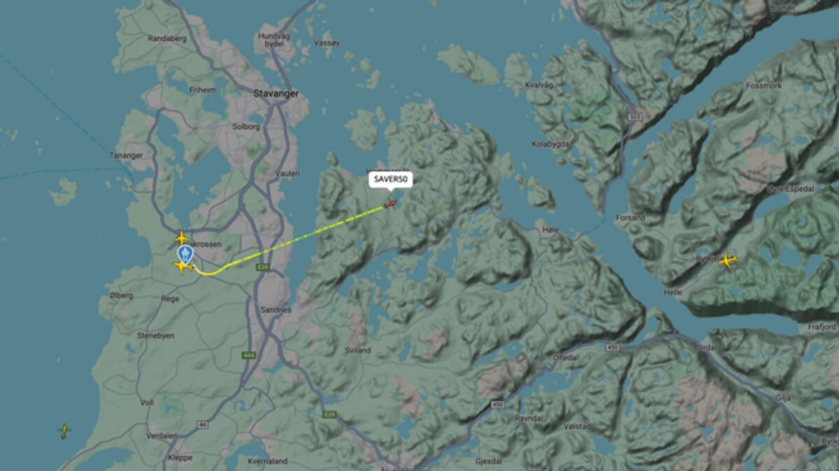Luftsportulykke i Lysefjorden