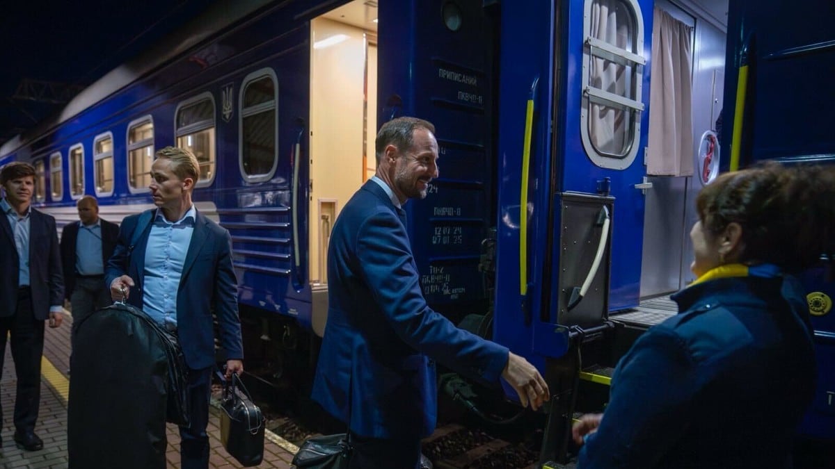 Kronprins Haakon besøker Kyiv: Første kongelege besøk siden invasjonen