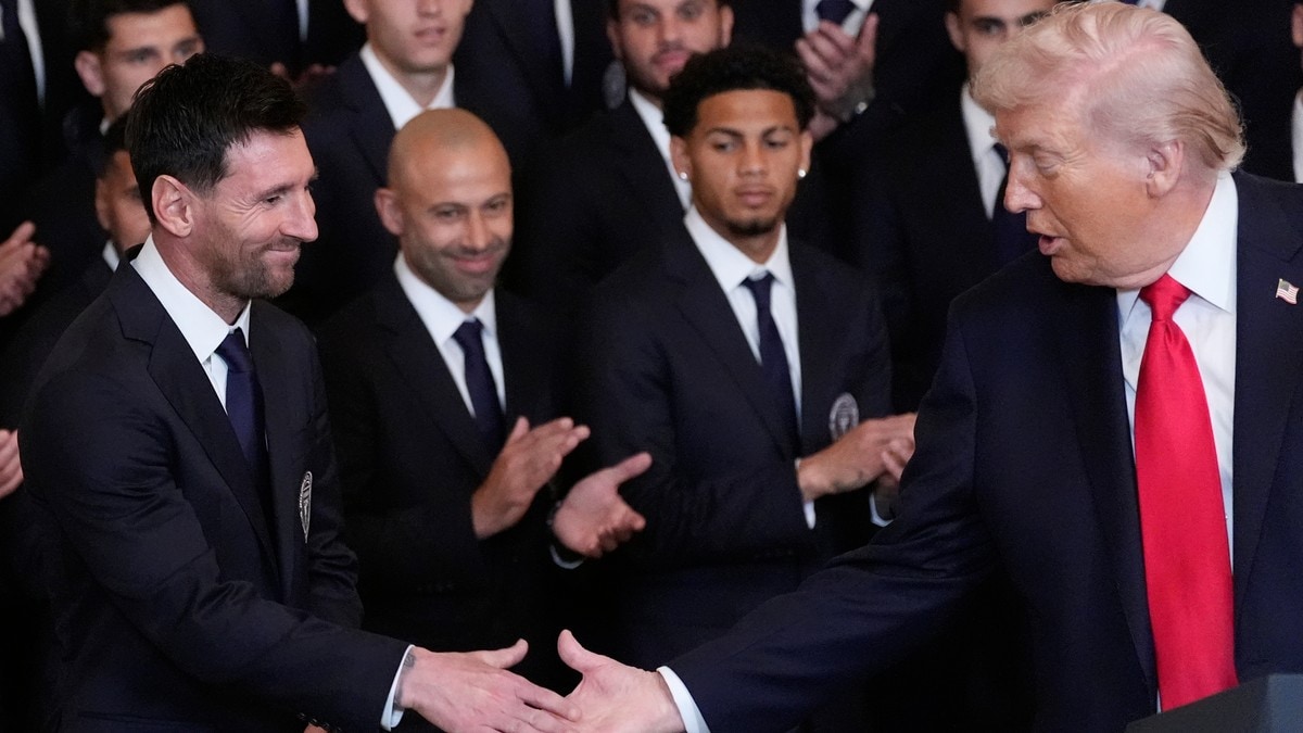 Messi møtte Trump: – Han er tidenes beste