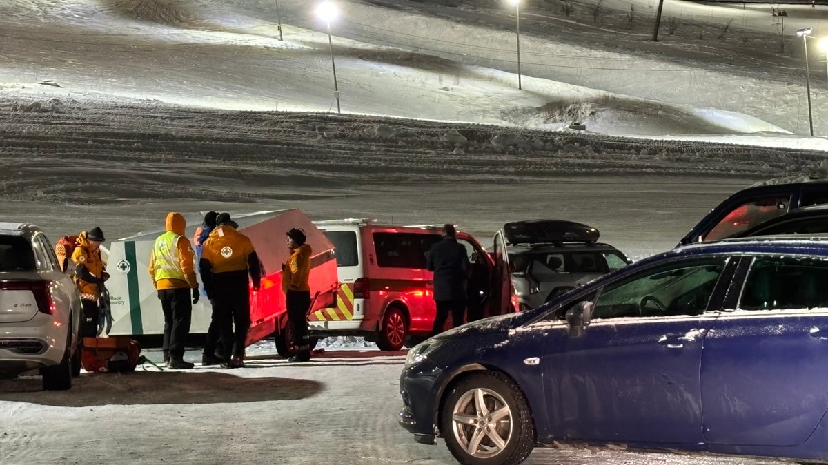 Snøskred i alpinpark i Tromsø