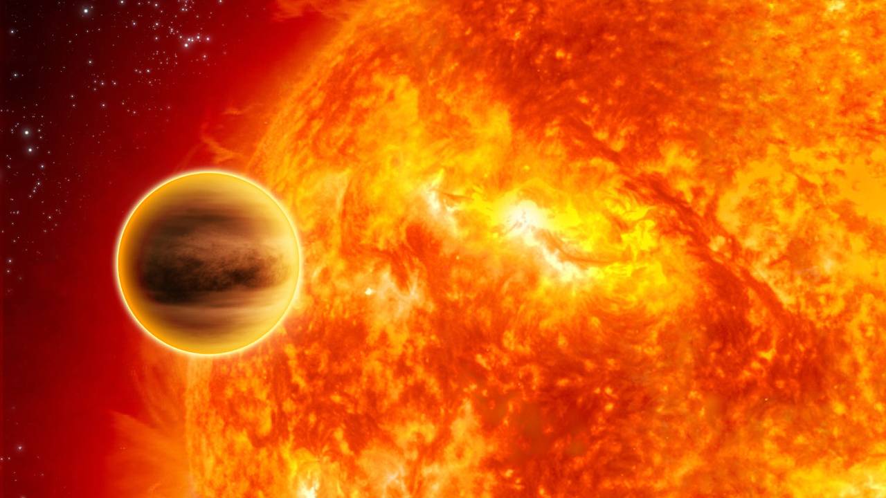 Varm exoplanet