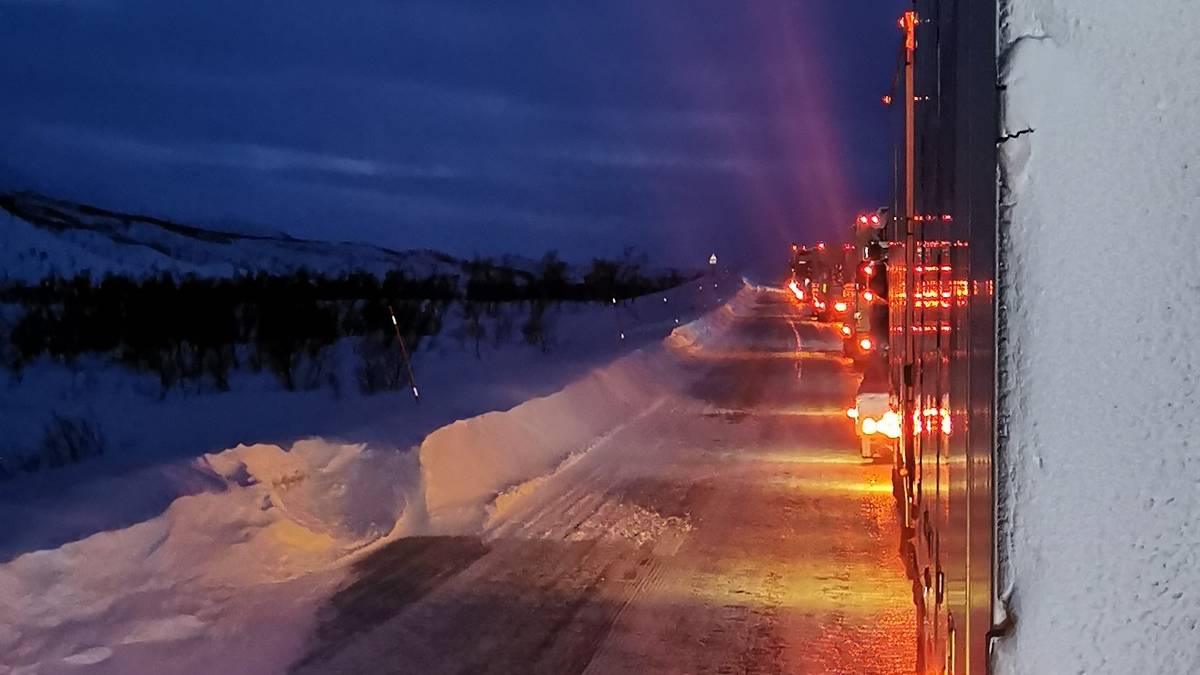 Kolonnekjøring i Nordland – Siste nytt – NRK