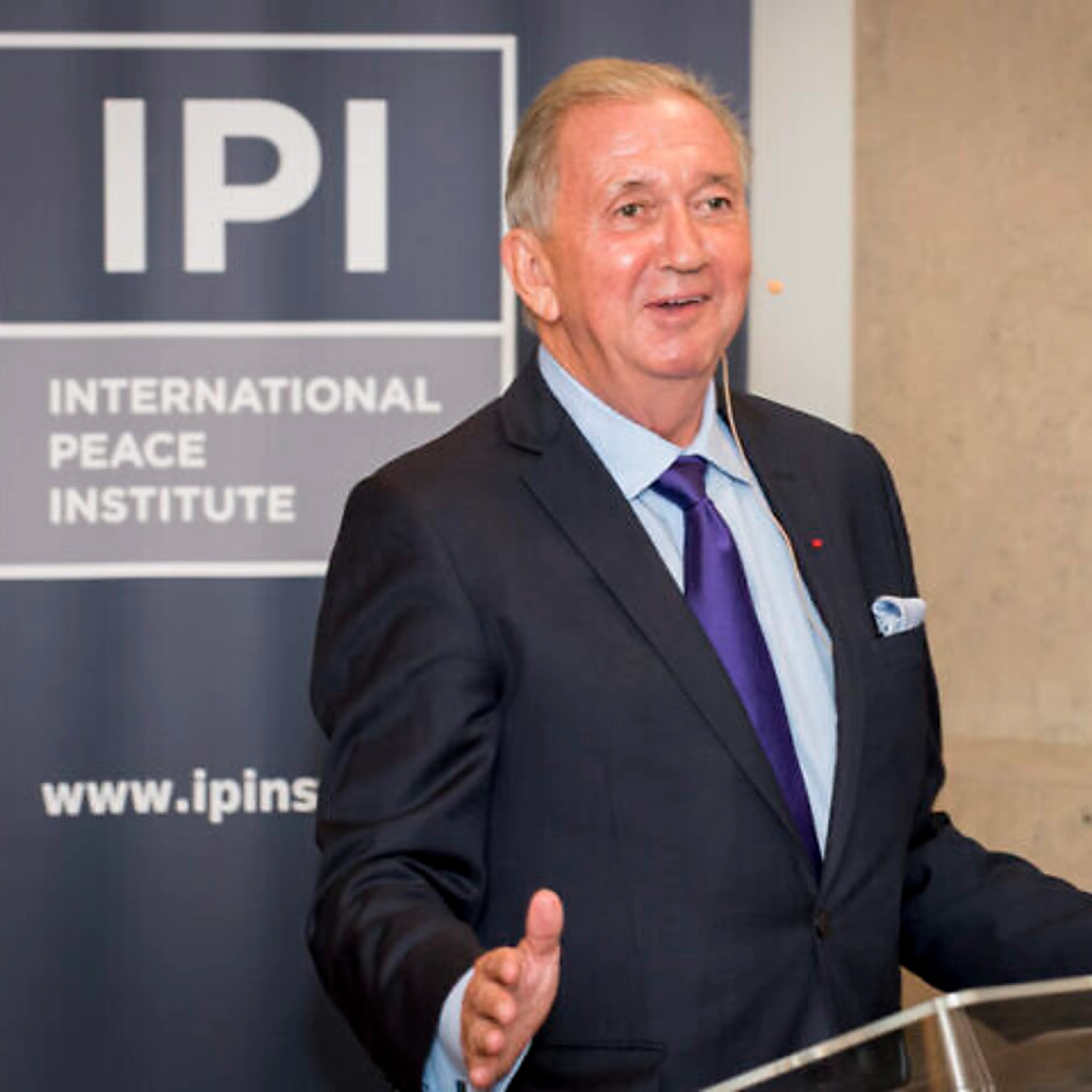 Terje Rød-Larsen som president for IPI
