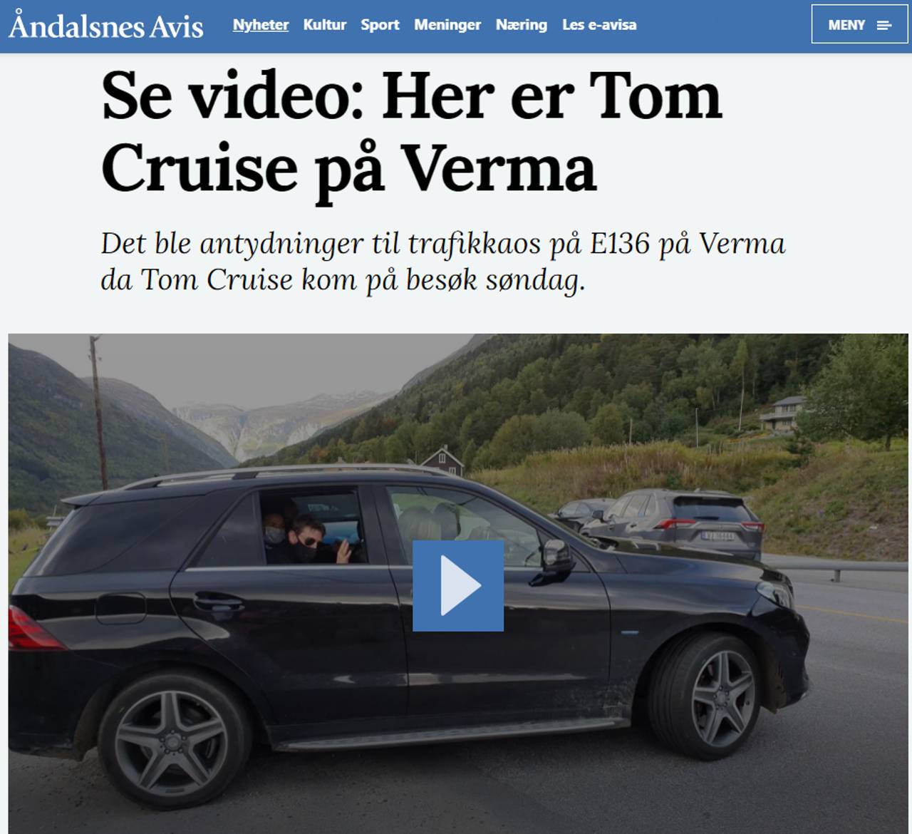 Tom Cruise på Verma