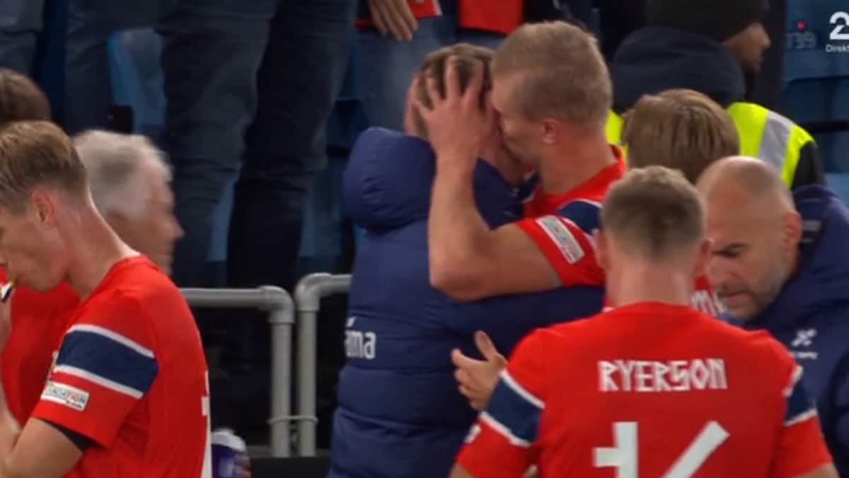Erling Braut Haaland reddet Norge i dramatisk kamp mot Danmark