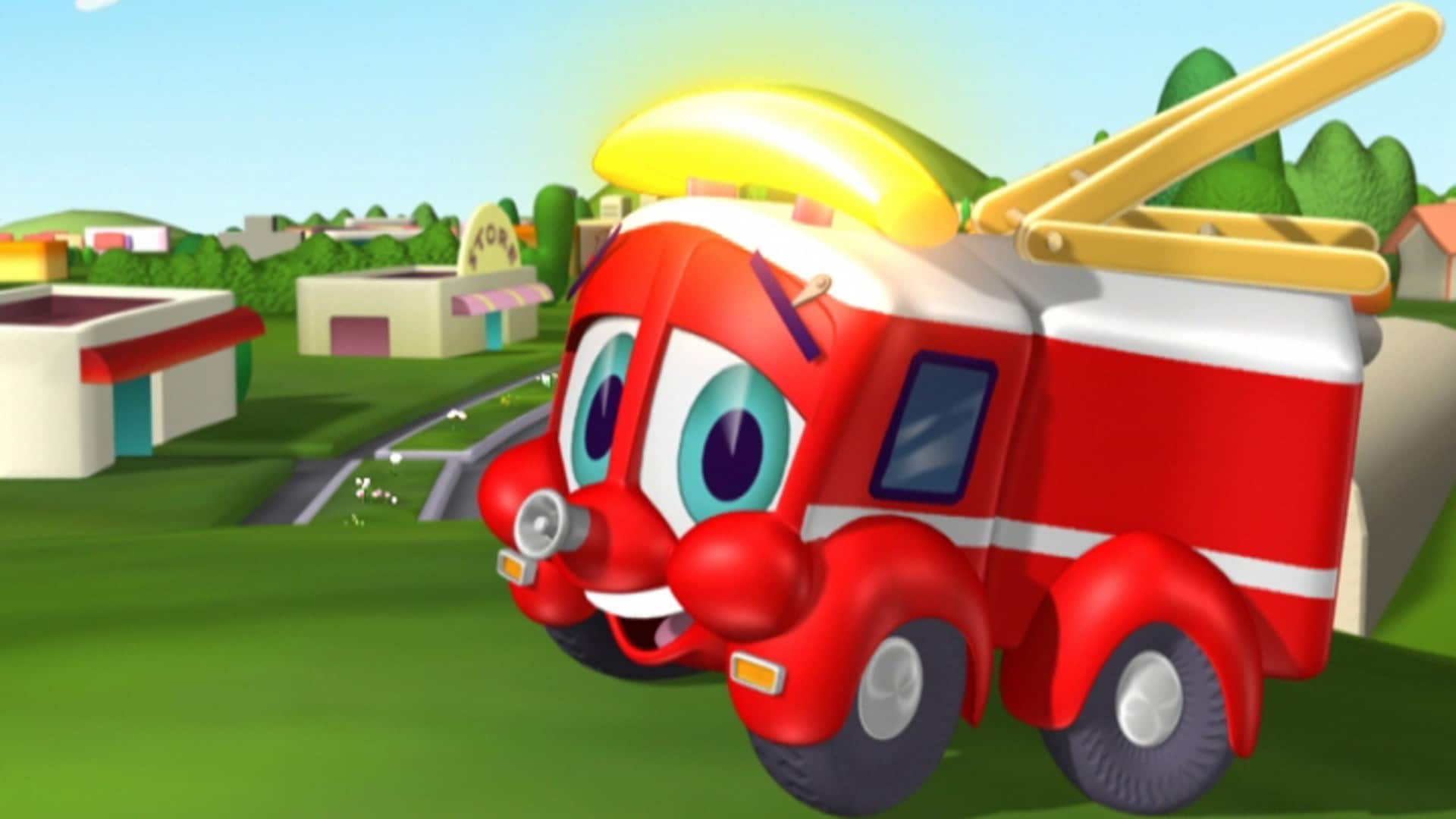 Финли: маленькая пожарная машинка мультсериал