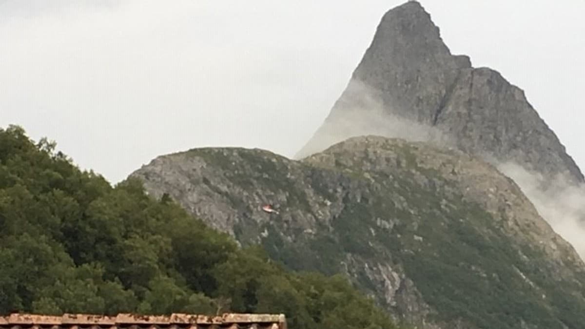 Hentet ned fra fjell