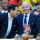 Rebecca Blackwell / AP,NTB Rubio, Infantino og Patel