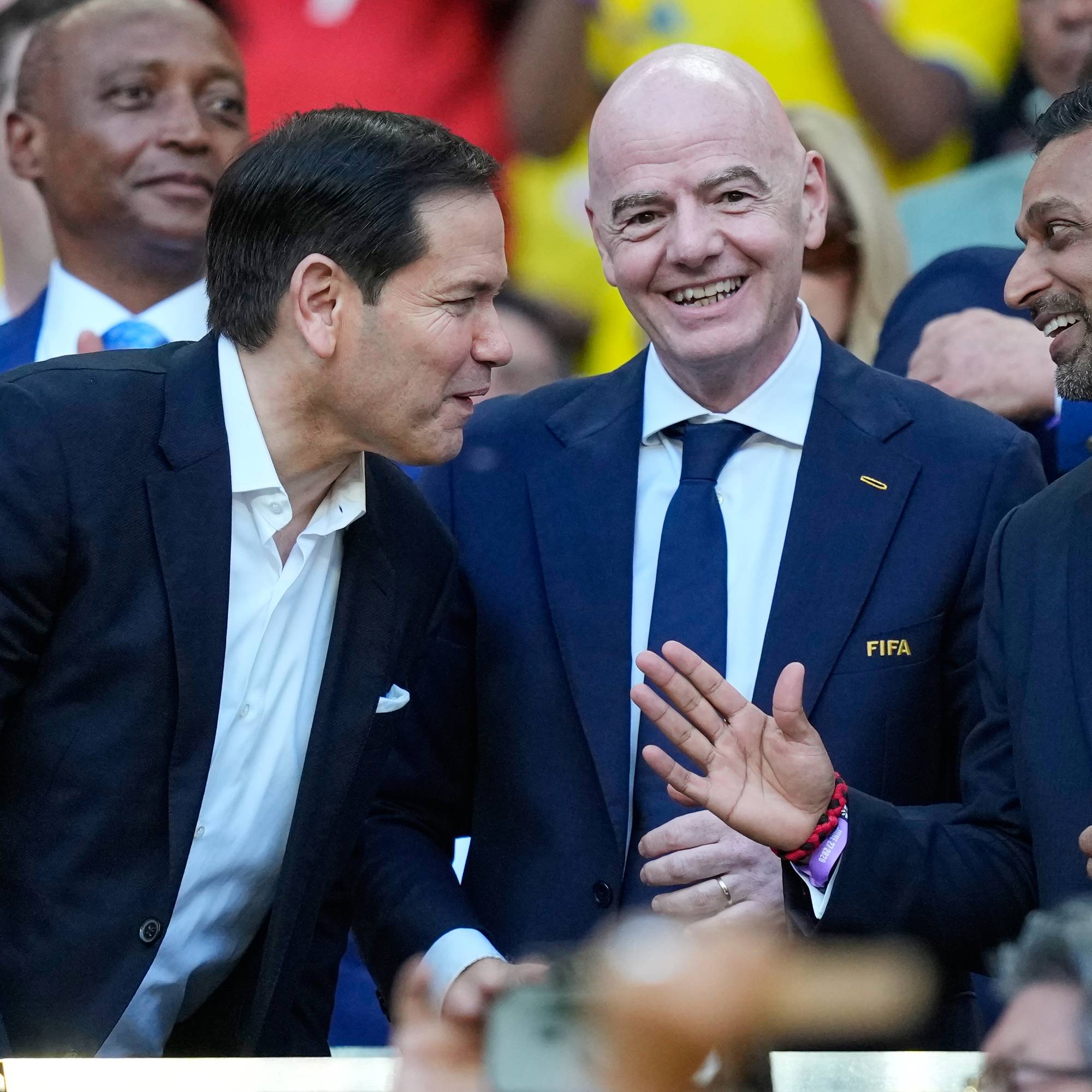Rubio, Infantino og Patel