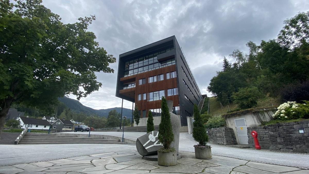 Høgskulen på Vestlandet i Sogndal. FOTO: Geir Bjarte Hjetland