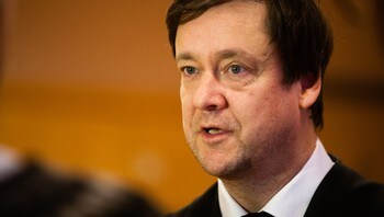 Advokat John Christian Elden i retten