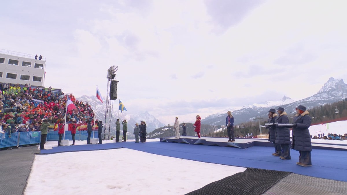 Her spelar dei Russlands nasjonalsong: – Prøvde å tenke på noko anna