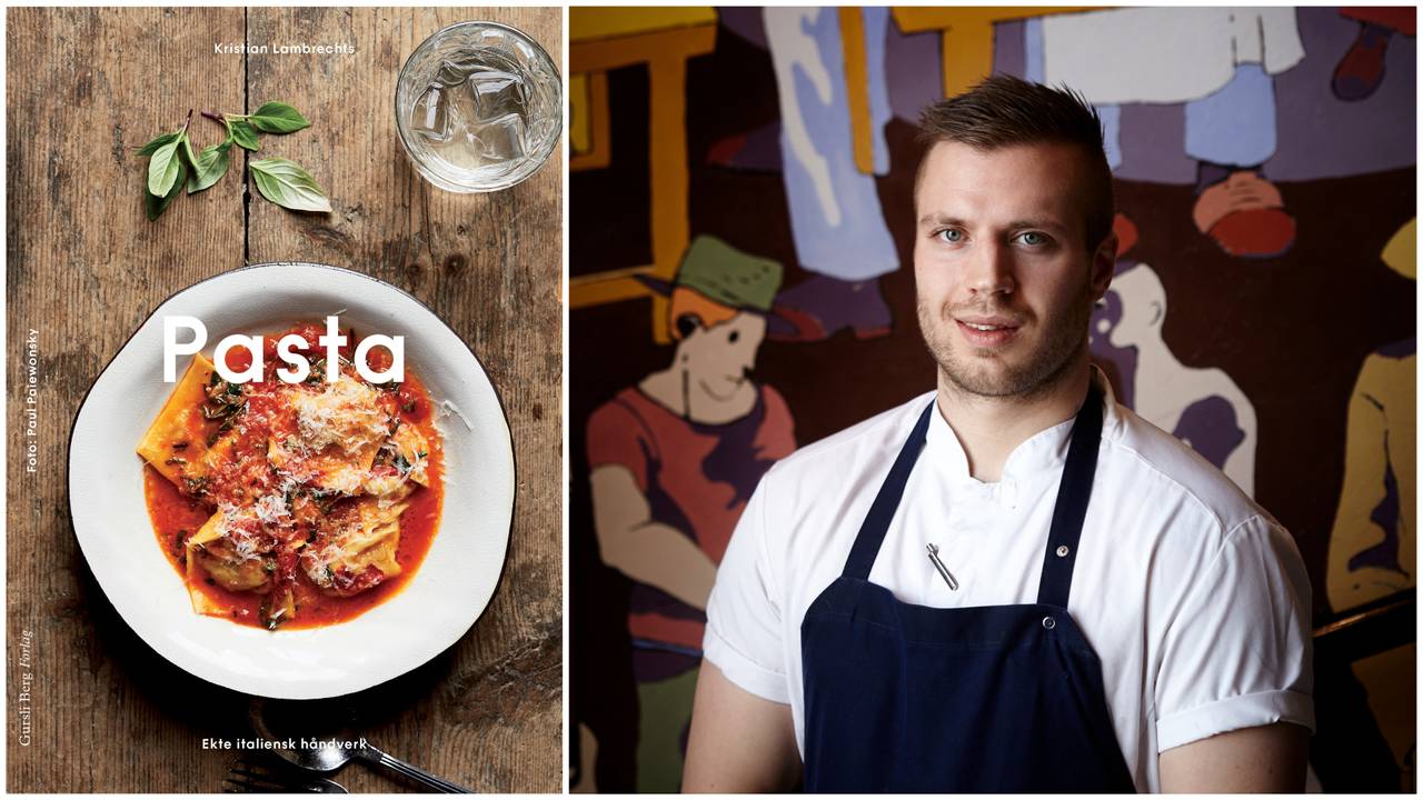 Kristian Lambrechts har gitt ut kokeboken «Pasta – ekte italiensk håndverk».