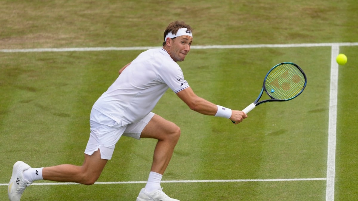 Casper Ruud røk ut av Wimbledon – tapte for Fognini