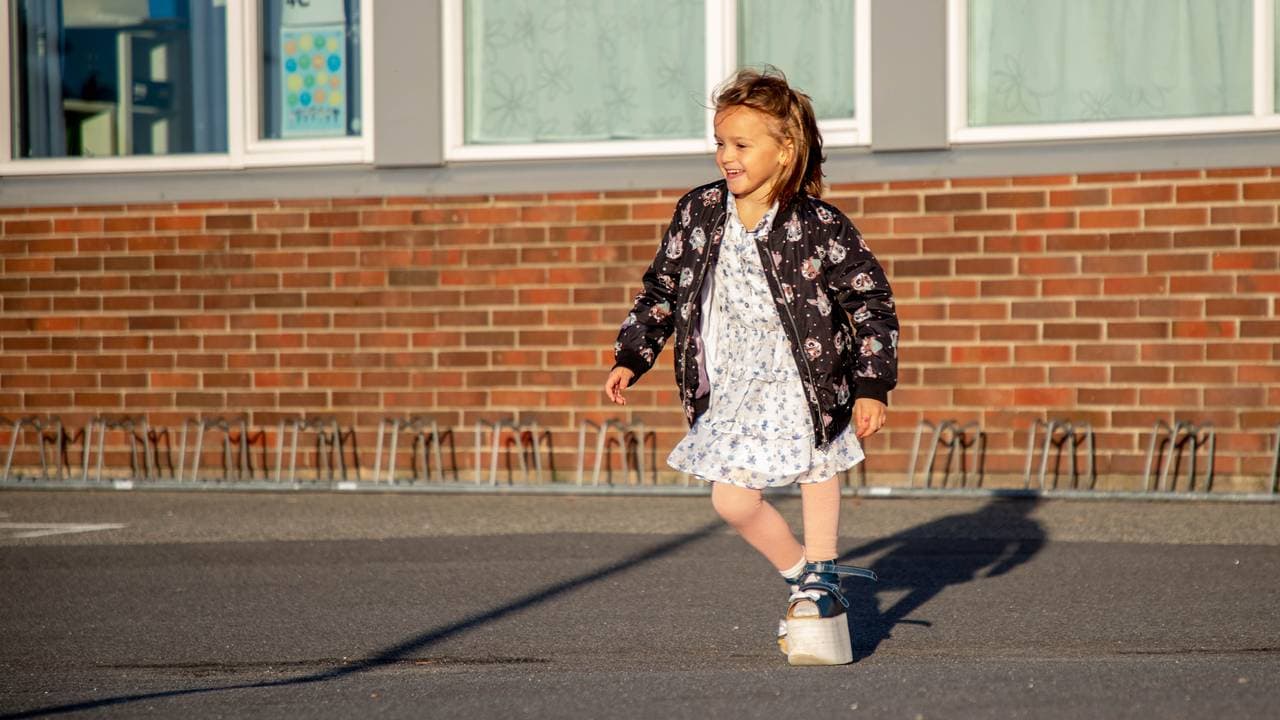 Olivia Grabowska elskar å springa.