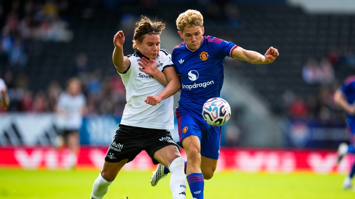 Manchester United lekte seg mot Rosenborg