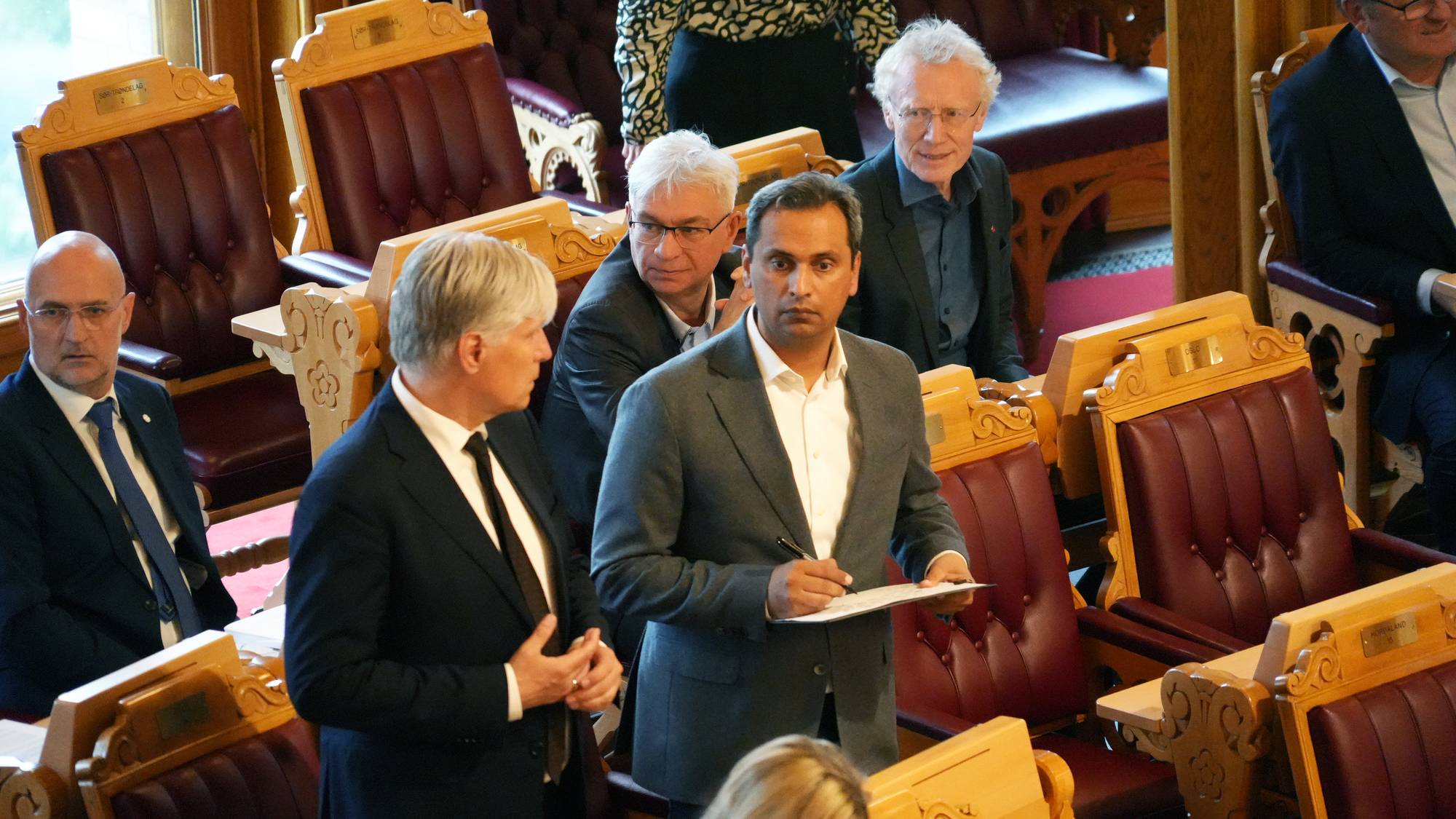 Mudassar Kapur på Stortinget