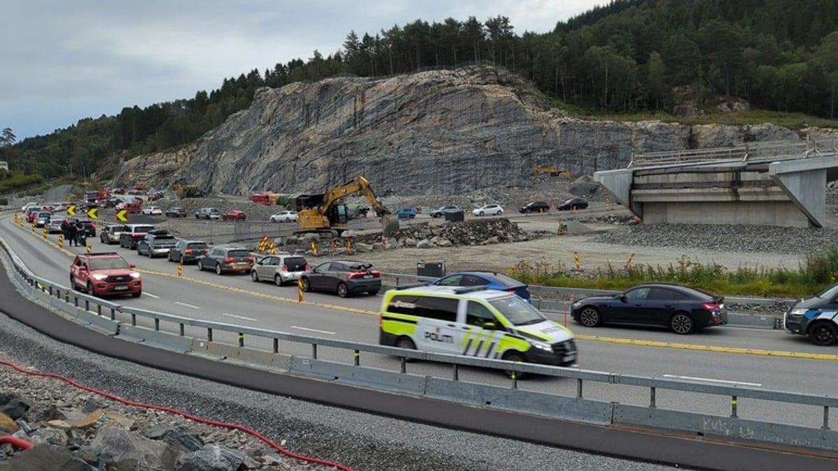 Frontkollisjon i Bergen