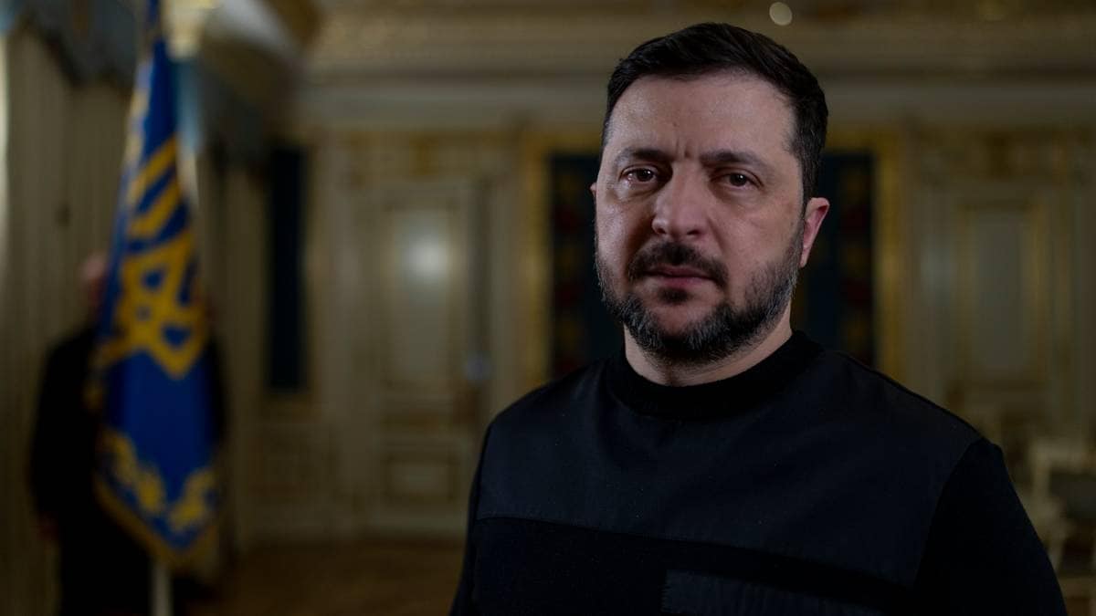 Zelenskyj i eksklusivt intervju med NRK: - Trump er ikke helt og holdent på min side