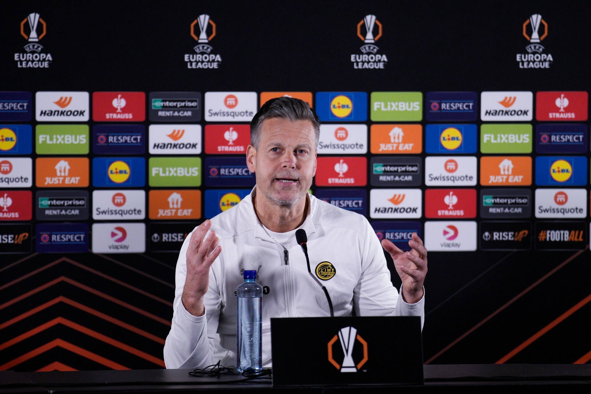 Pressekonferanse etter Bodø/Glimt-Tottenham