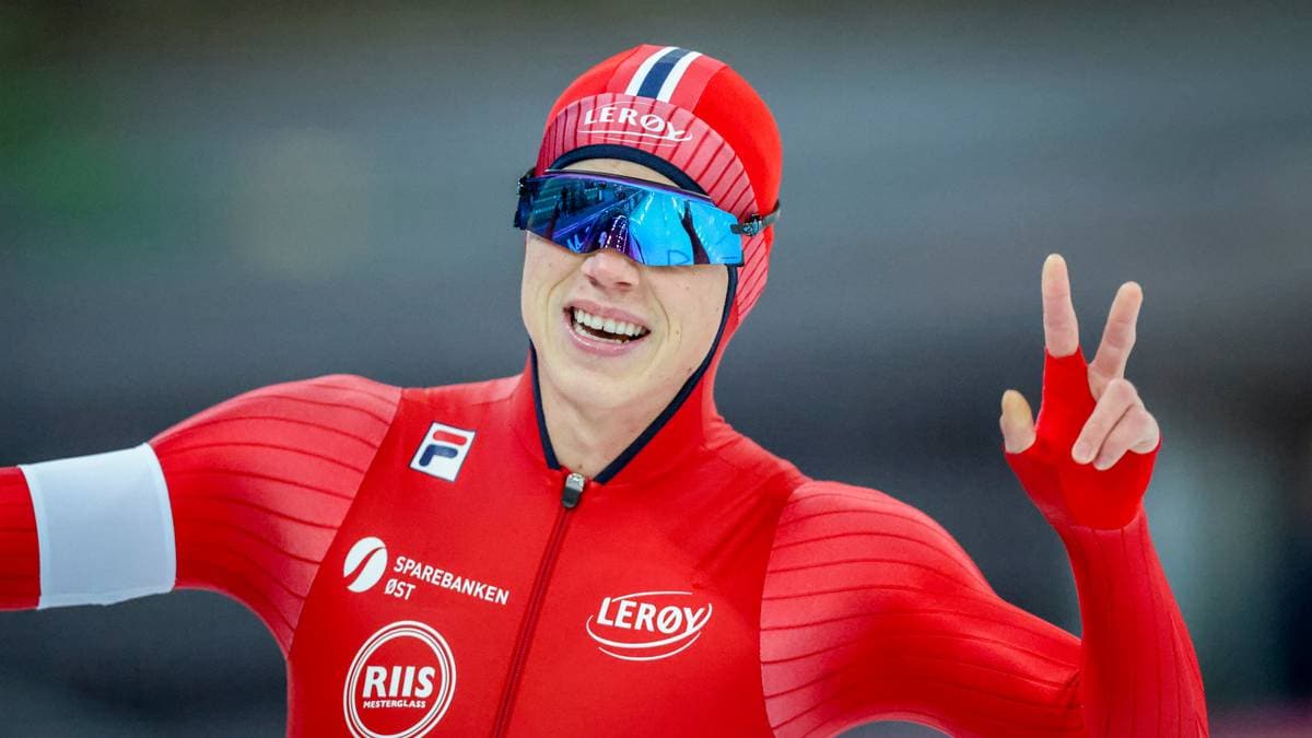 Magnussen nummer seks i Vikingskipet – amerikansk stjerne slo banerekorden