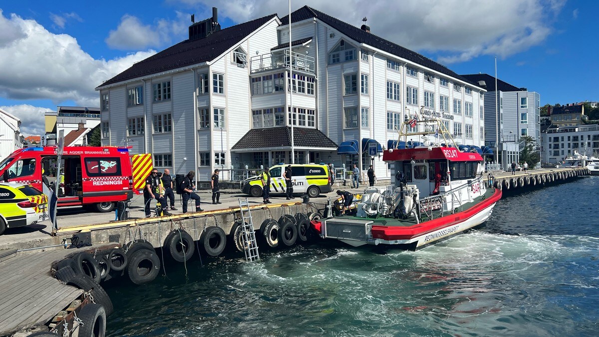 Gjort funn av død person i sjøen i Arendal