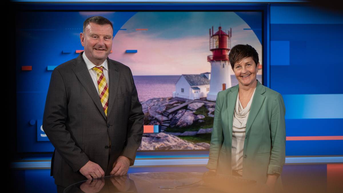 Sendte TV-nyheter fra nytt studio