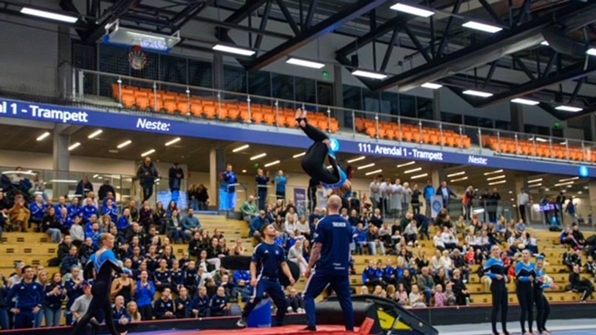 500 unge gymnaster til Arendal