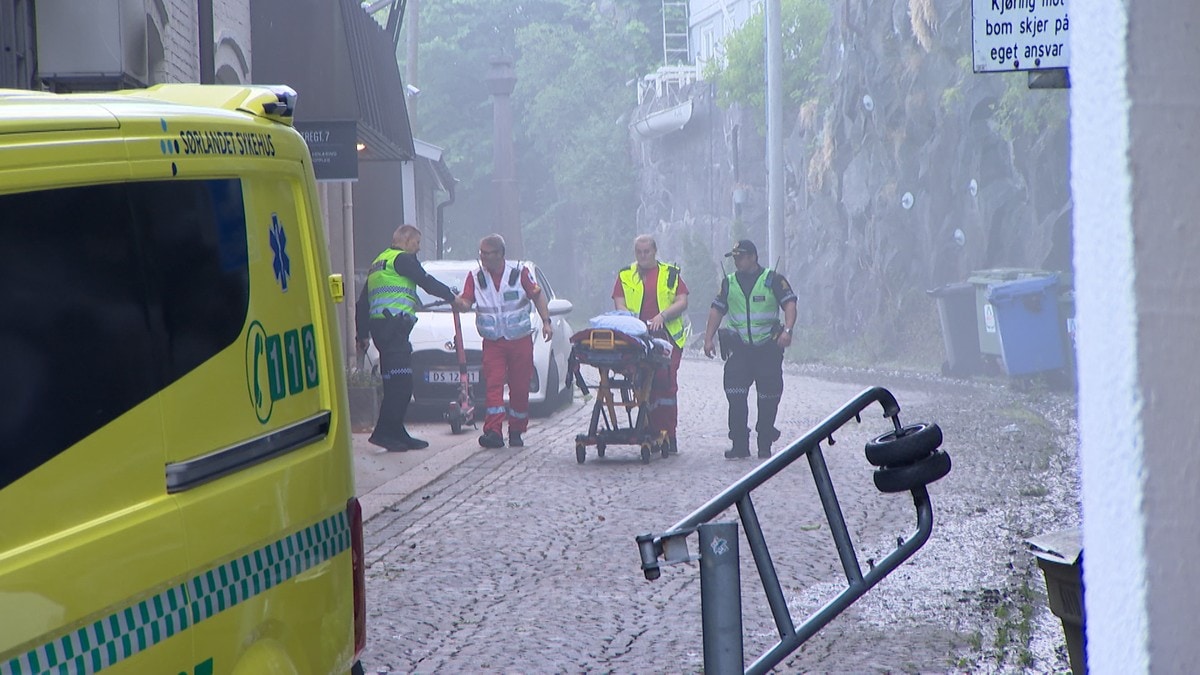 Mann i 60-åra pågripen etter brann i Arendal