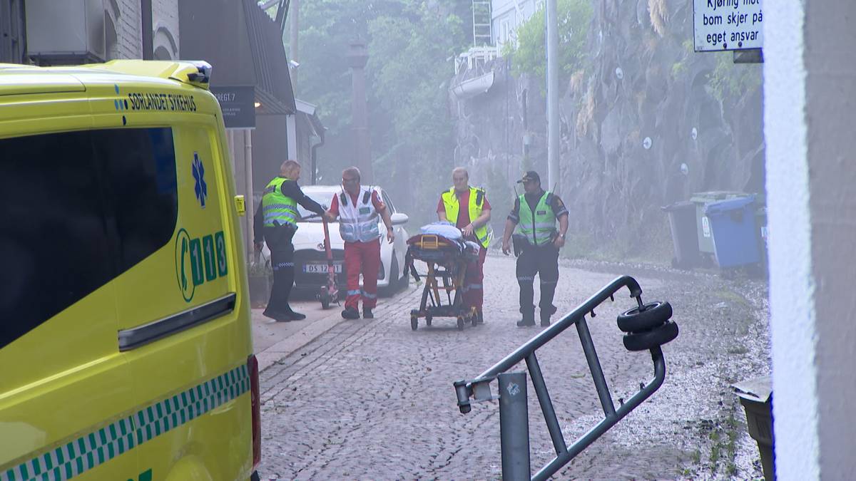 Mann i 60-åra pågripen etter storbrann