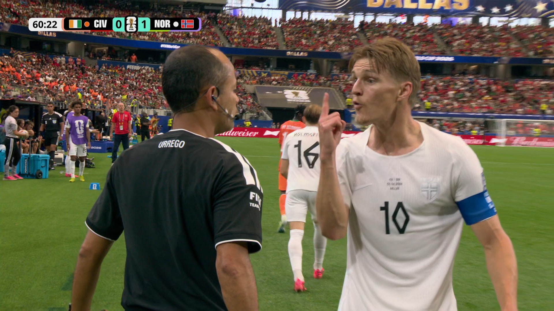 Mikrofonen fanget opp Ødegaard-utbrudd: – Men for f*** da!