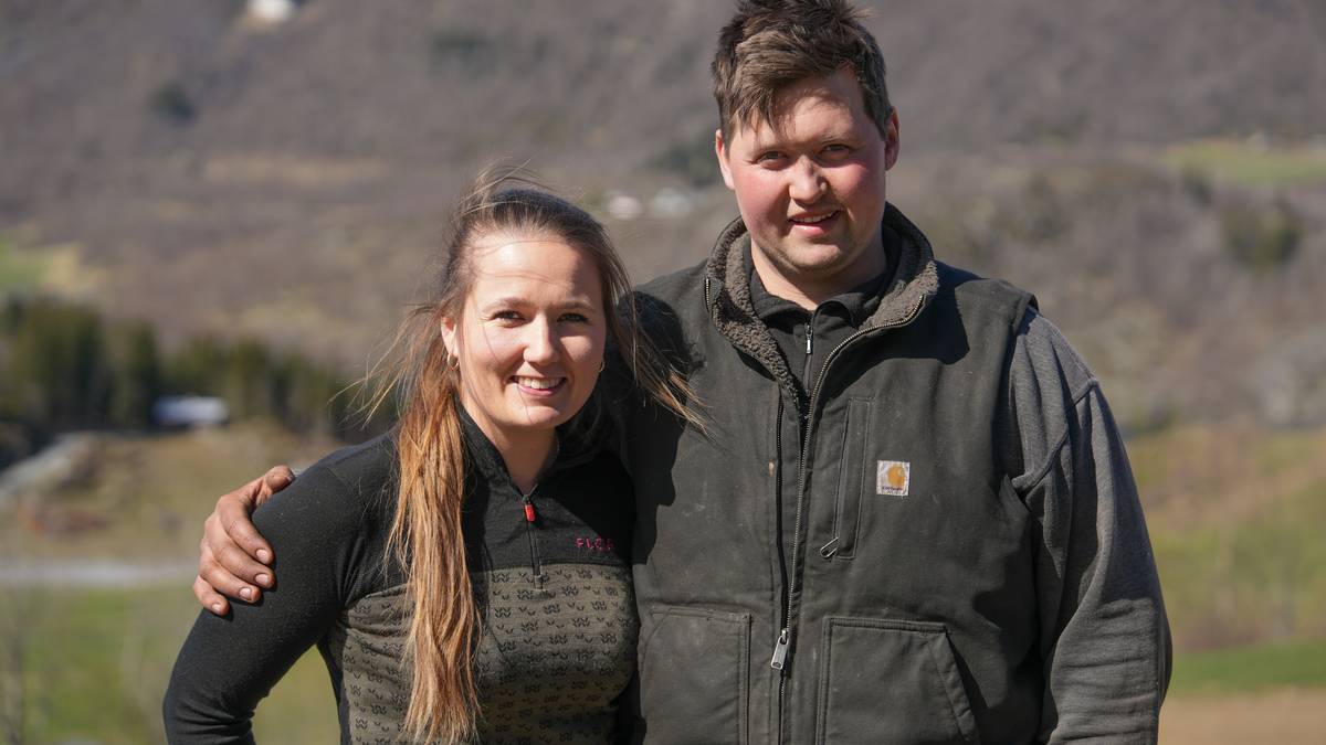 Thea (27) og Jørgen (26) forventer et godt jordbruksoppgjør