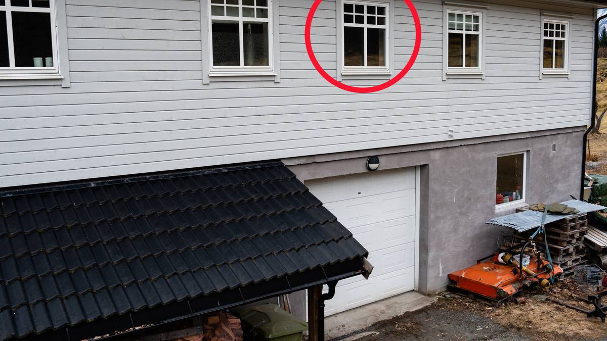 Femåring falt fra dette vinduet: – Det verste som kan skje