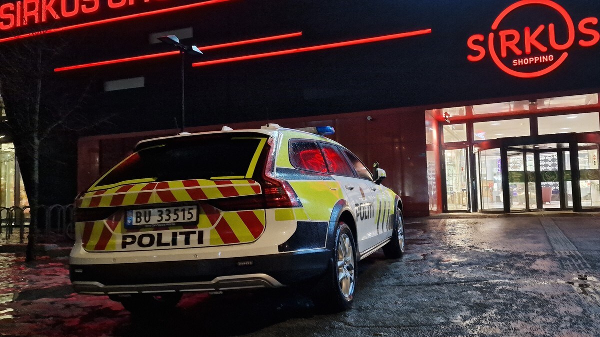 Politiet leiter etter to personar etter trusselsituasjon ved Sirkus shopping i Trondheim