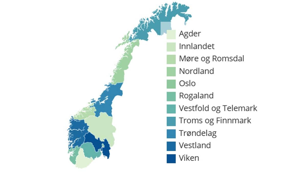 Nytt Norgeskart I 2020 – Siste Nytt – NRK