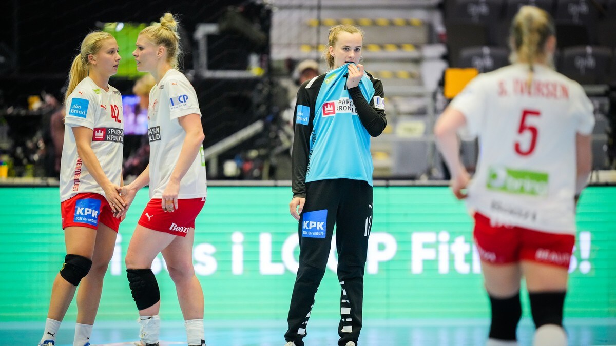 Kjempenedtur for Danmark i håndball-EM