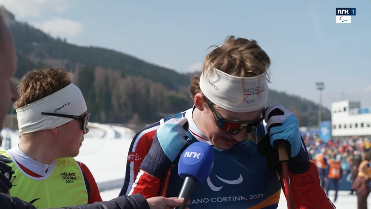 I tårer etter fall: – Det er veldig kjipt akkurat no