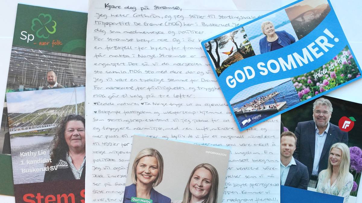 Uvanlig valgbrev: – Kan minske sjansen for søpla
