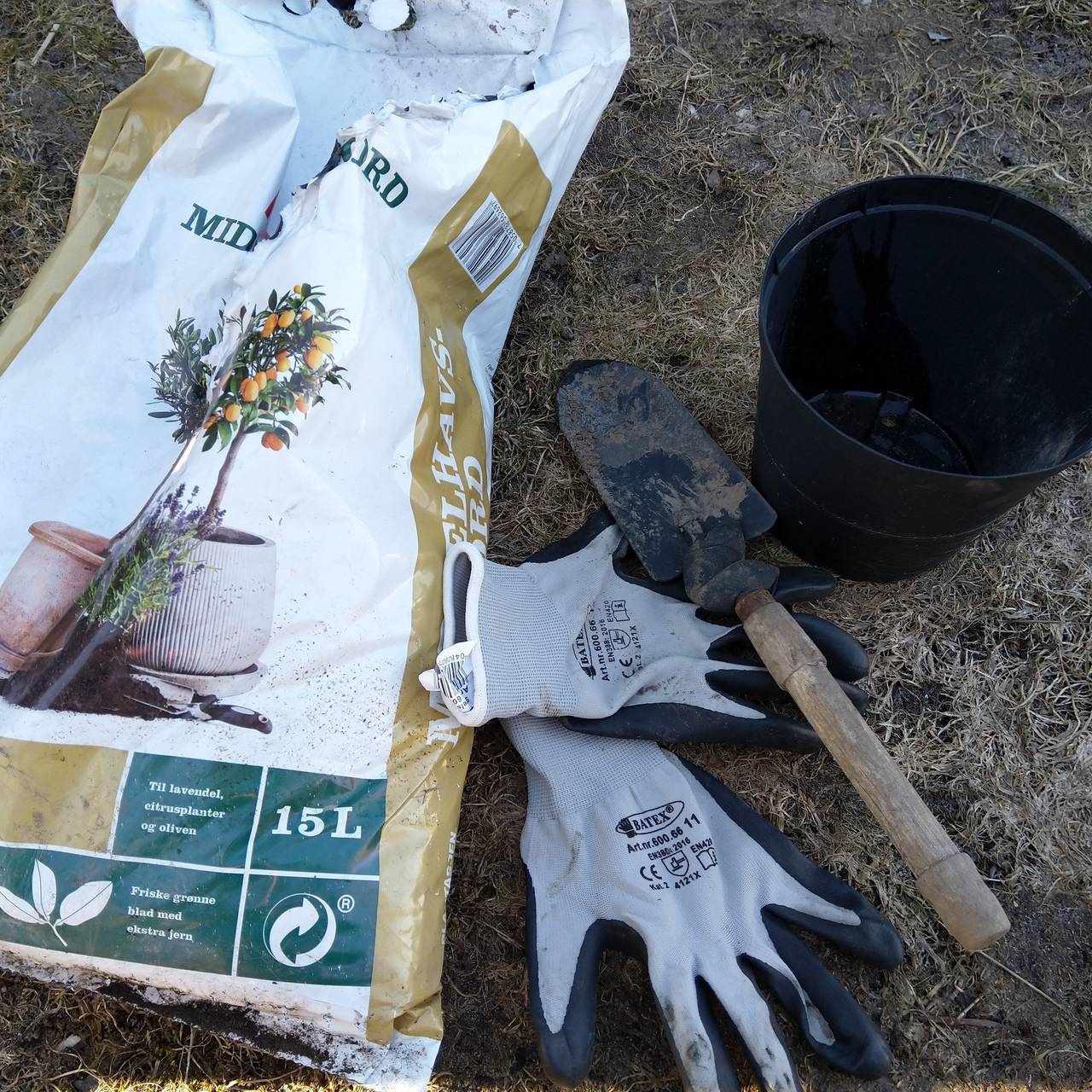 Potte om planter