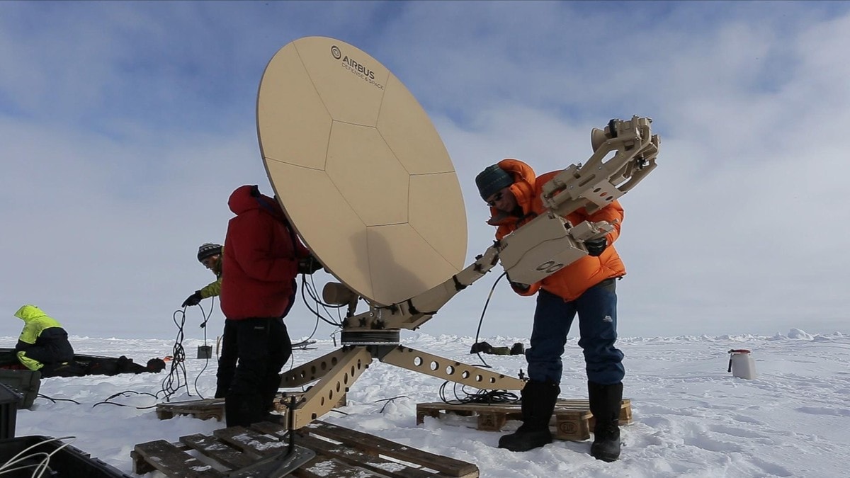 Satellitter over norge