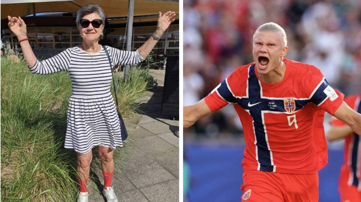 Barnebarnet herjer i VM: – Er på snap med Erling hver dag