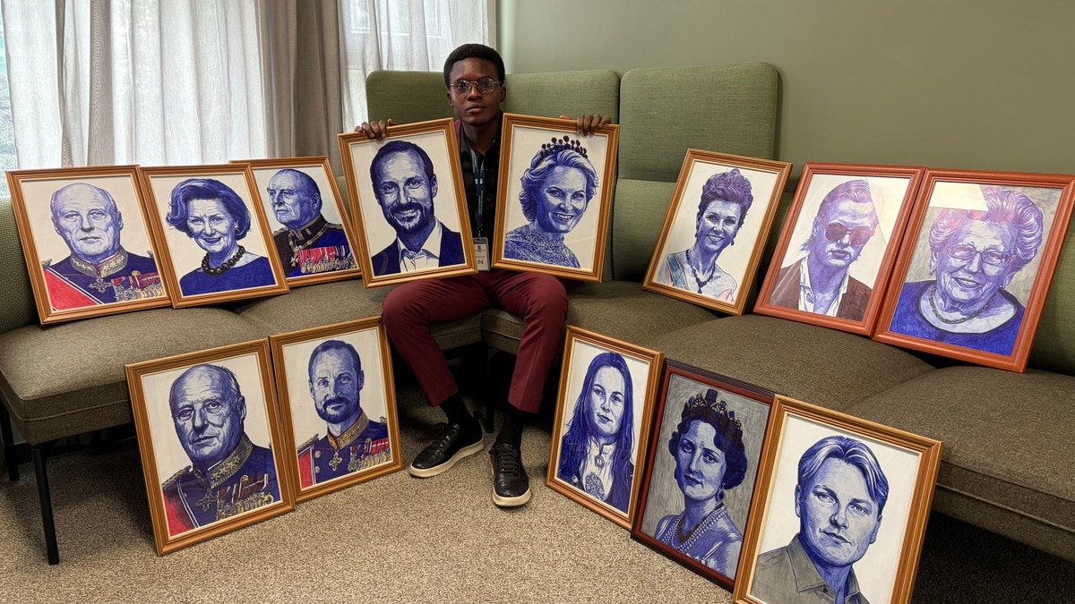 Jeremie frå Kongo med spesiell gåve etter Kong Haralds død