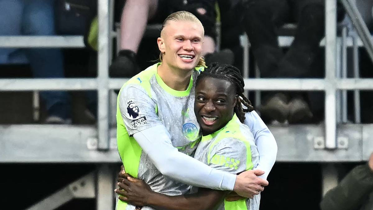 Haaland-mål førte City til topps – Burnley rykker ned